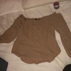 Off the shoulder blouse